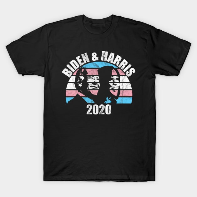 Joe Biden Kamala Harris 2020 Trans Flag Election T-Shirt by GiftTrend